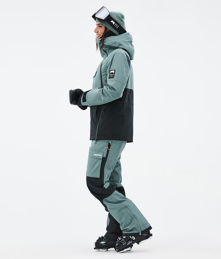 Montec Doom W Ski jas Dames Atlantic/Black, Afbeelding 3 van 10