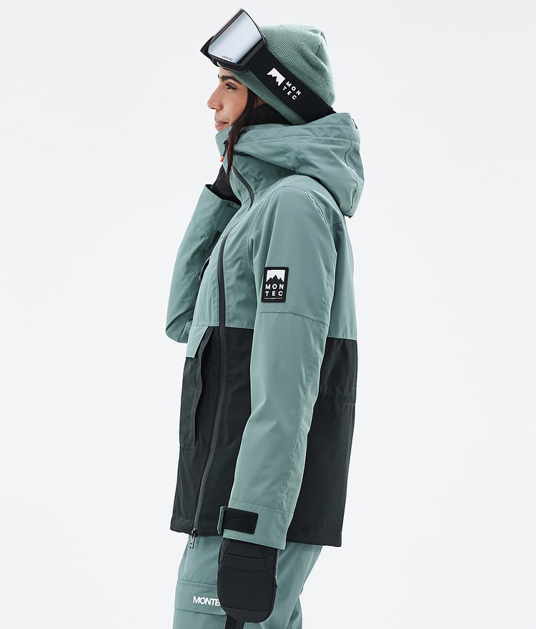 Montec Doom W Snowboard jas Dames Atlantic/Black, Afbeelding 5 van 10