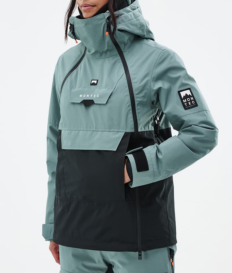 Montec Doom W Snowboard jas Dames Atlantic/Black, Afbeelding 7 van 10