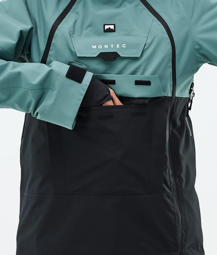 Montec Doom W Snowboard jas Dames Atlantic/Black, Afbeelding 8 van 10