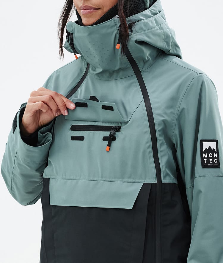 Montec Doom W Snowboard jas Dames Atlantic/Black, Afbeelding 9 van 10