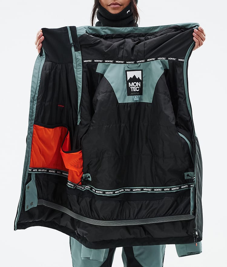 Montec Doom W Snowboard jas Dames Atlantic/Black, Afbeelding 10 van 10