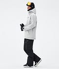 Dope Yeti Kurtka Snowboardowa Mężczyźni Silhouette Light Grey, Zdjęcie 4 z 7