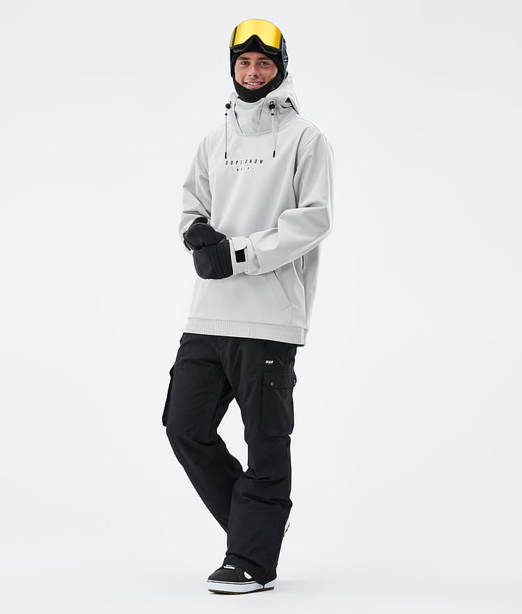 Dope Yeti Snowboard jas Heren Silhouette Light Grey, Afbeelding 5 van 7
