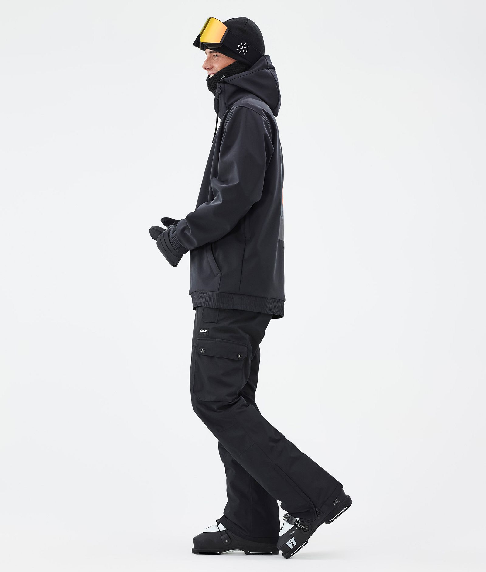 Dope Yeti Ski Jacket Men Aphex Black, Image 4 of 7