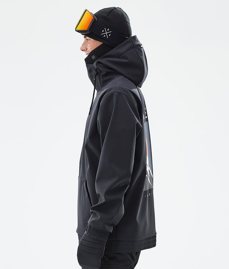 Dope Yeti Kurtka Snowboardowa Mężczyźni Aphex Black, Zdjęcie 7 z 7