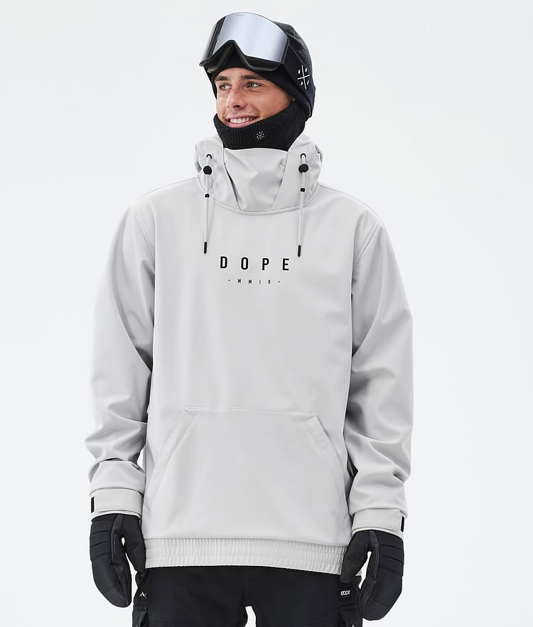 Dope Yeti Ski Jacket Men Aphex Light Grey