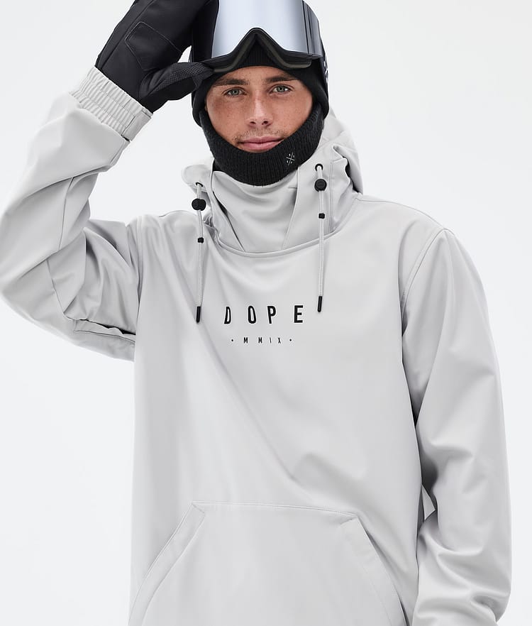 Dope Yeti Kurtka Snowboardowa Mężczyźni Aphex Light Grey, Zdjęcie 3 z 8