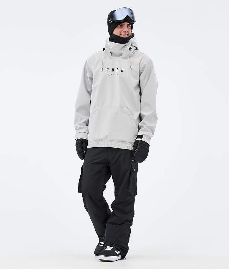 Dope Yeti Snowboard Jacket Men Aphex Light Grey, Image 6 of 8