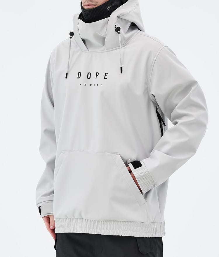 Dope Yeti Snowboard Jacket Men Aphex Light Grey, Image 8 of 8