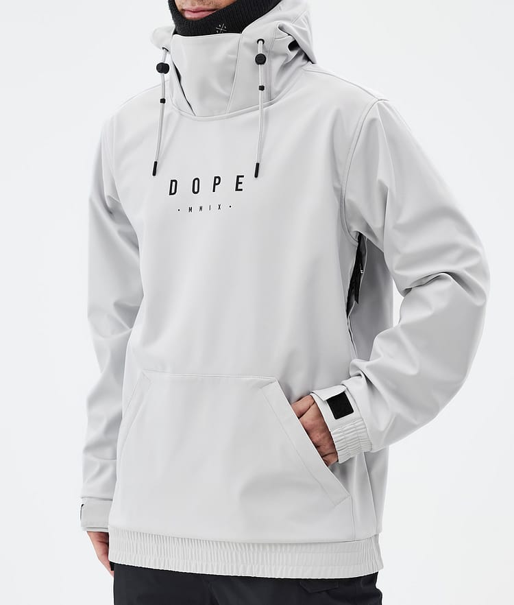 Dope Yeti Ski Jacket Men Aphex Light Grey