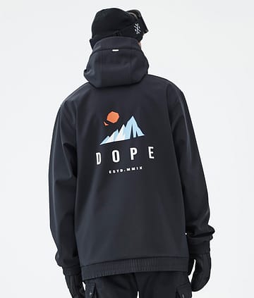 Dope Yeti Kurtka Snowboardowa Ice Black