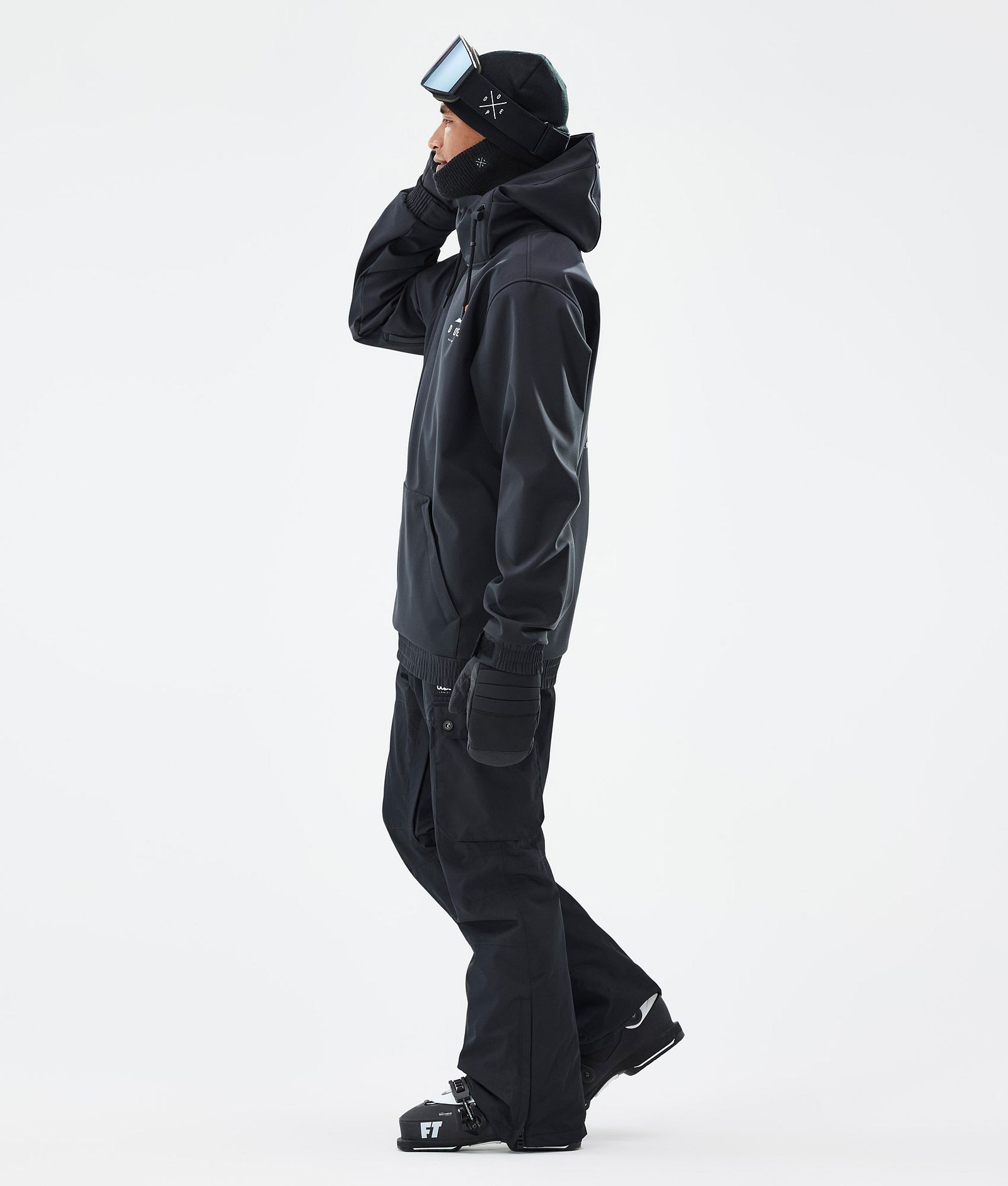 Dope Yeti Veste de Ski Homme Ice Black, Image 4 sur 7