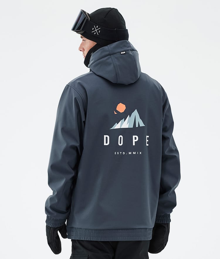 Dope Yeti Snowboard Jacket Men Ice Metal Blue, Image 1 of 7