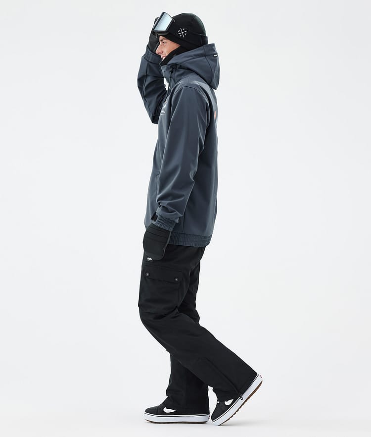 Dope Yeti Snowboard Jacket Men Ice Metal Blue, Image 4 of 7