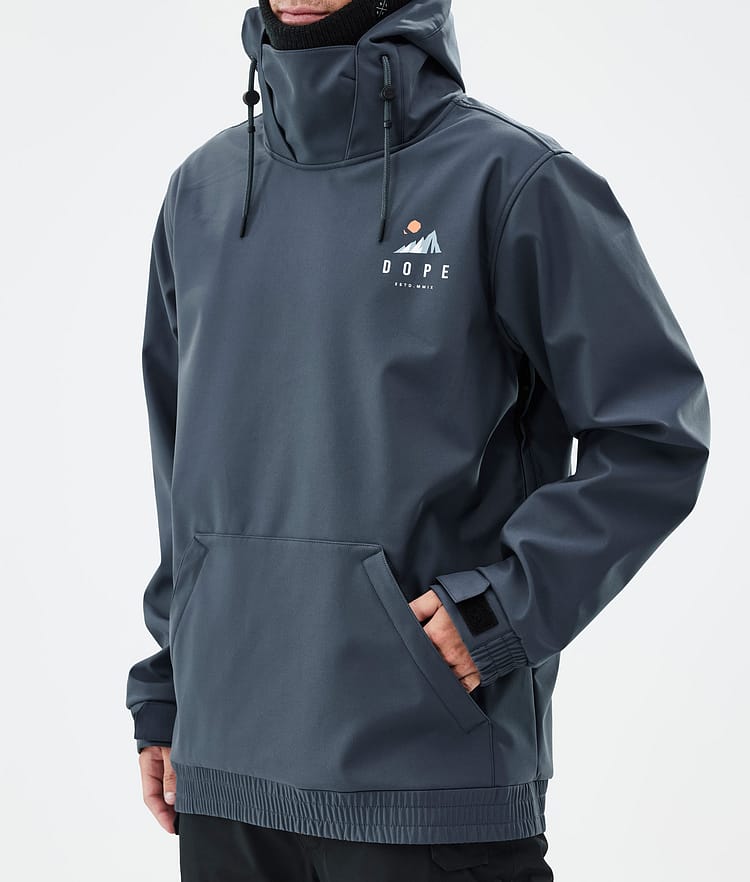 Dope Yeti Snowboard Jacket Men Ice Metal Blue, Image 7 of 7