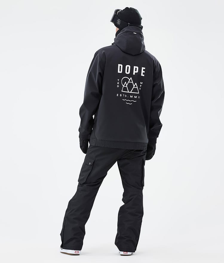 Dope Yeti Giacca Snowboard Uomo Summit Black - Nero