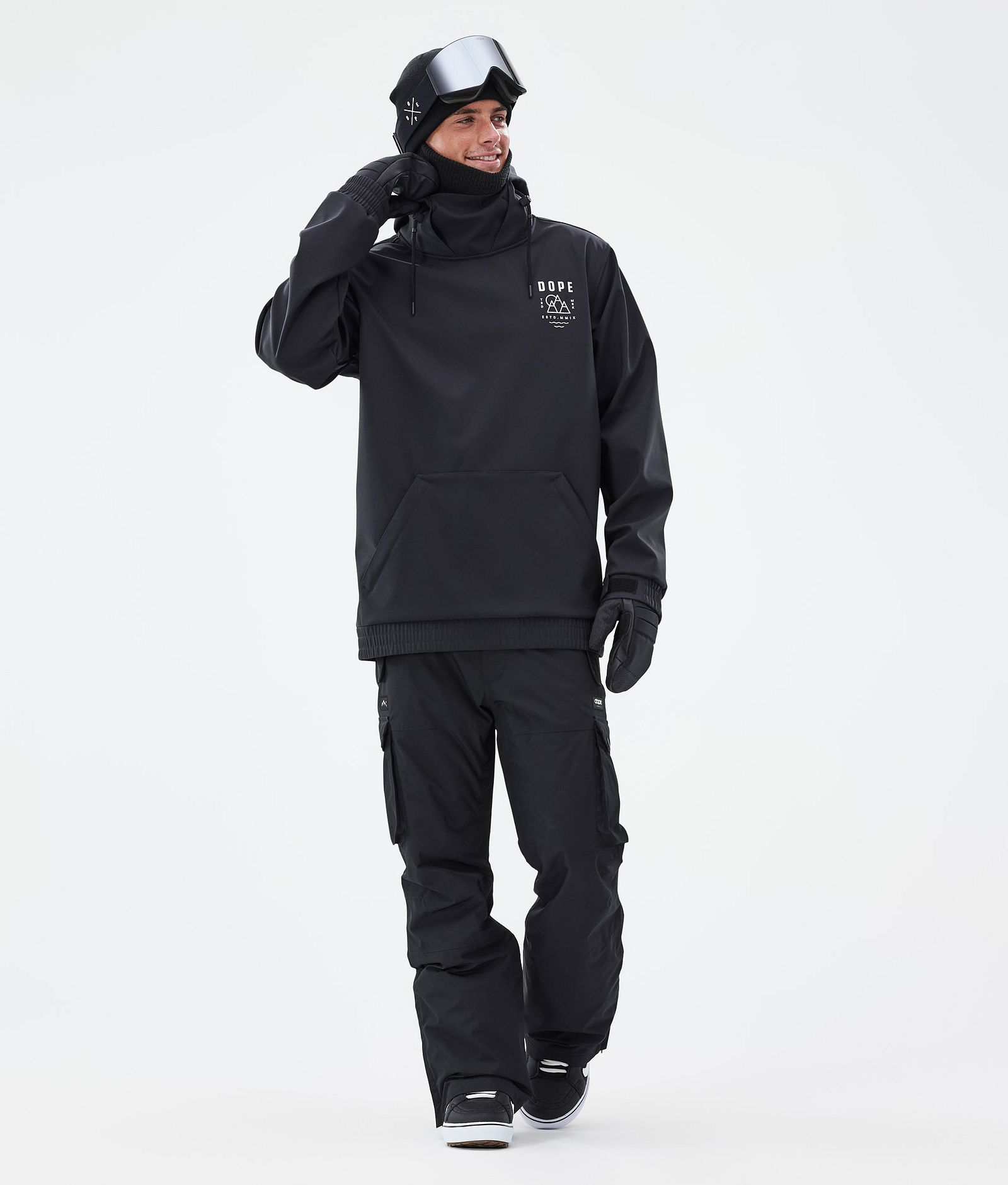 Dope Yeti Snowboard jas Heren Summit Black