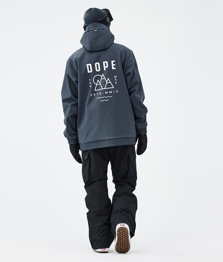 Dope Yeti Veste Snowboard Homme Summit Metal Blue