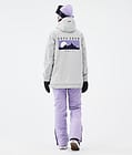 Dope Yeti W Giacca Snowboard Donna Silhouette Light Grey, Immagine 3 di 7