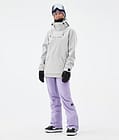 Dope Yeti W Snowboard Jacket Women Silhouette Light Grey Renewed, Image 5 of 7