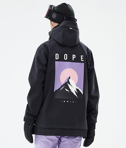 Dope Yeti W Snowboard Jacket Women Black
