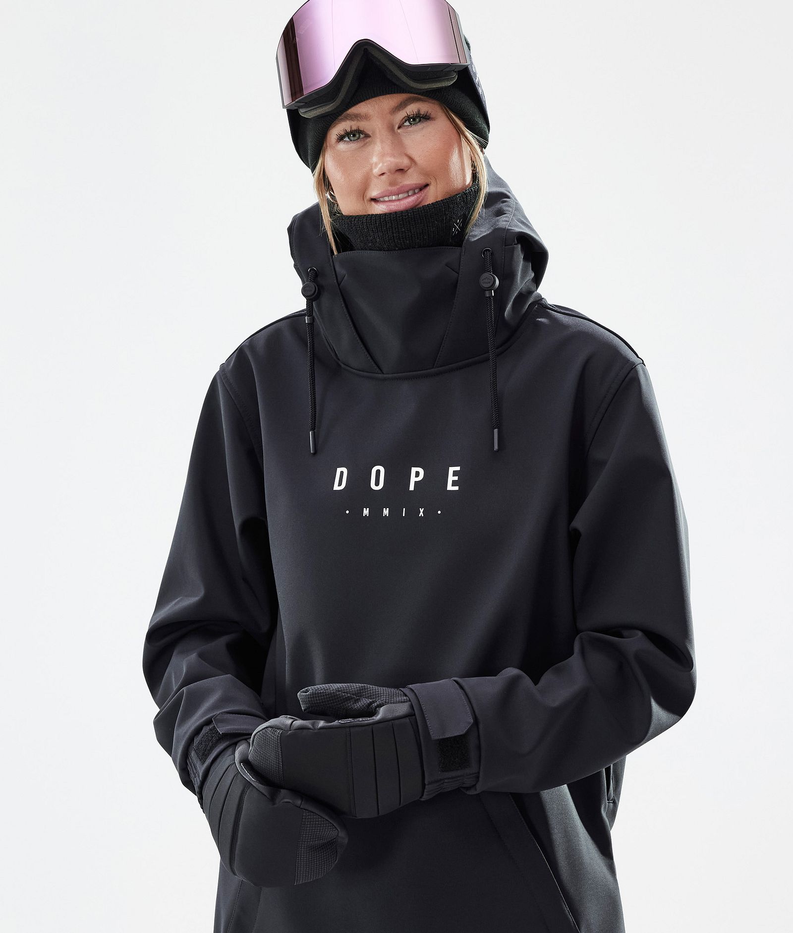 Dope Yeti W Kurtka Snowboardowa Kobiety Aphex Black, Zdjęcie 2 z 7