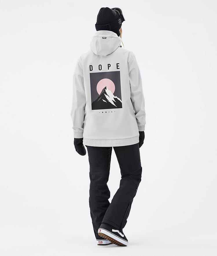 Dope Yeti W Snowboard Jacket Women Aphex Light Grey, Image 3 of 7