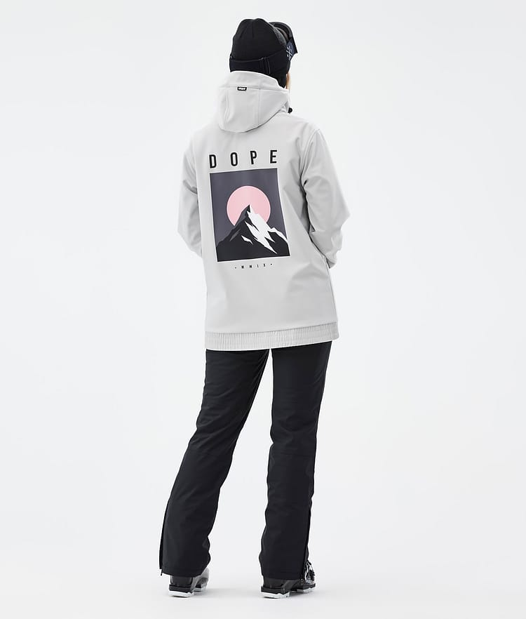 Dope Yeti W Skijacke Damen Aphex Light Grey, Bild 4 von 7