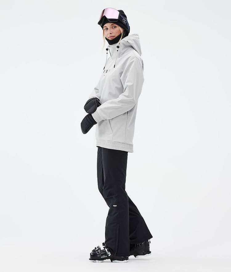 Dope Yeti W Veste de Ski Femme Aphex Light Grey