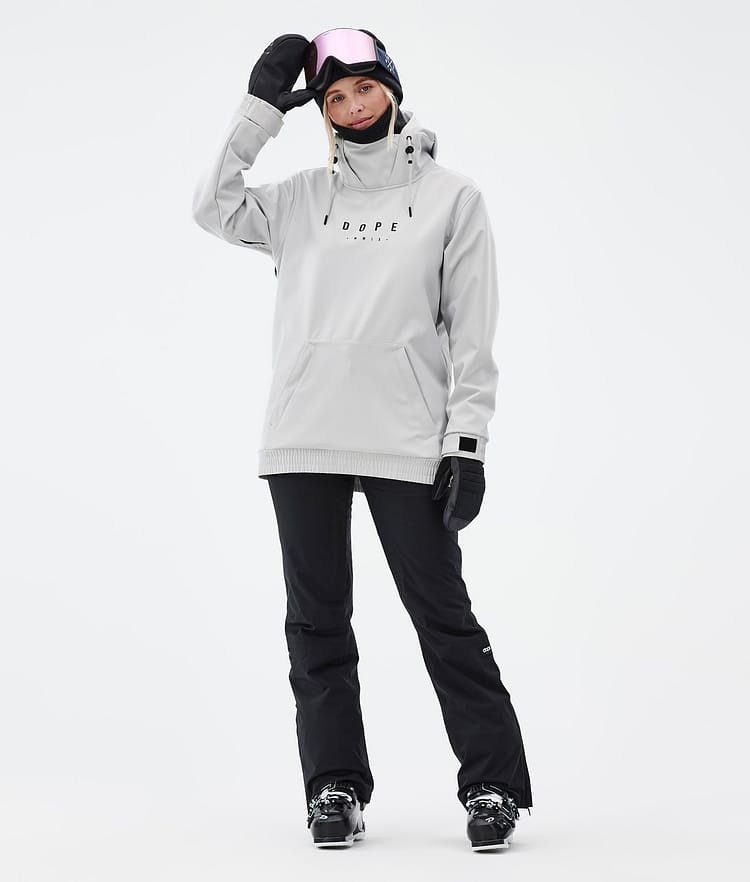 Dope Yeti W Skijacke Damen Aphex Light Grey, Bild 6 von 7