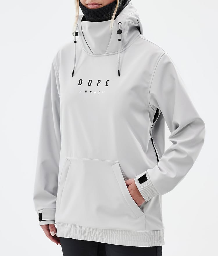 Dope Yeti W Snowboard Jacket Women Aphex Light Grey, Image 7 of 7