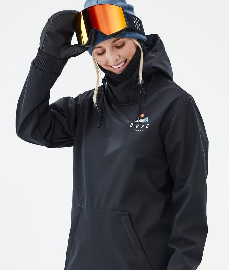 Dope Yeti W Veste de Ski Femme Ice Black