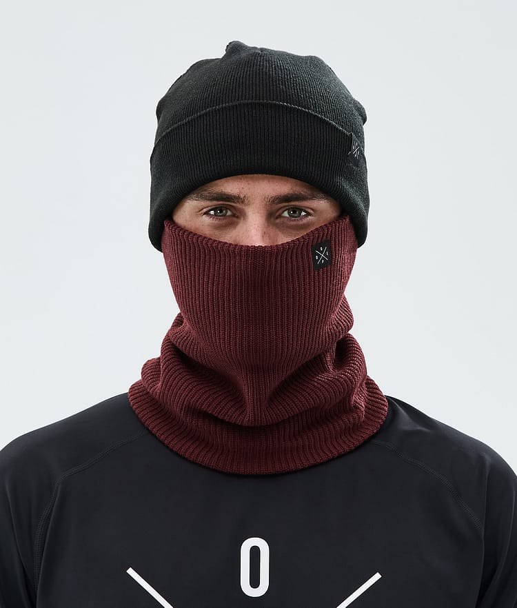 Dope 2X-Up Knitted Scaldacollo Burgundy, Immagine 2 di 3
