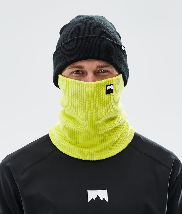 Montec Classic Knitted Skimasker Bright Yellow, Afbeelding 2 van 3