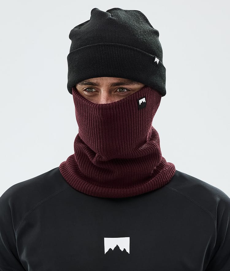 Montec Classic Knitted Scaldacollo Burgundy, Immagine 2 di 3