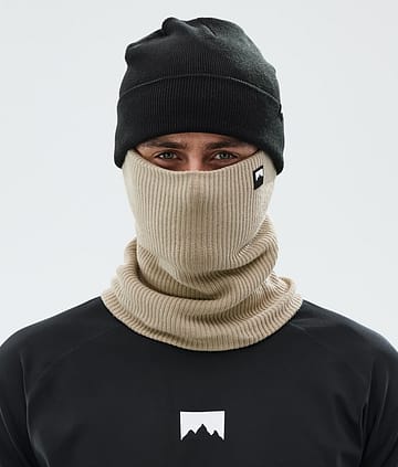 Montec Classic Knitted Facemask Sand