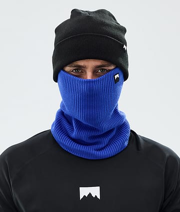 Montec Classic Knitted Scaldacollo Cobalt Blue