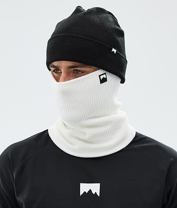 Montec Classic Knitted Facemask Old White