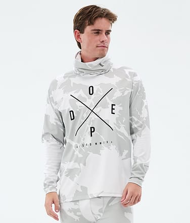 Dope Snuggle Base Layer Top Men 2X-Up Grey Camo