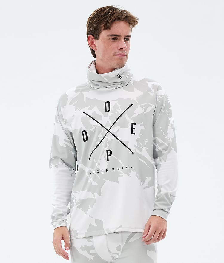 Dope Snuggle Tee-shirt thermique Homme 2X-Up Grey Camo, Image 1 sur 7