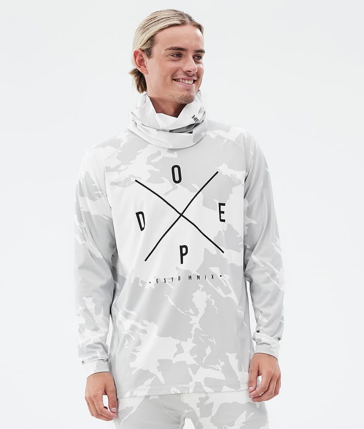 Dope Snuggle Tee-shirt thermique Homme 2X-Up Grey Camo, Image 1 sur 7