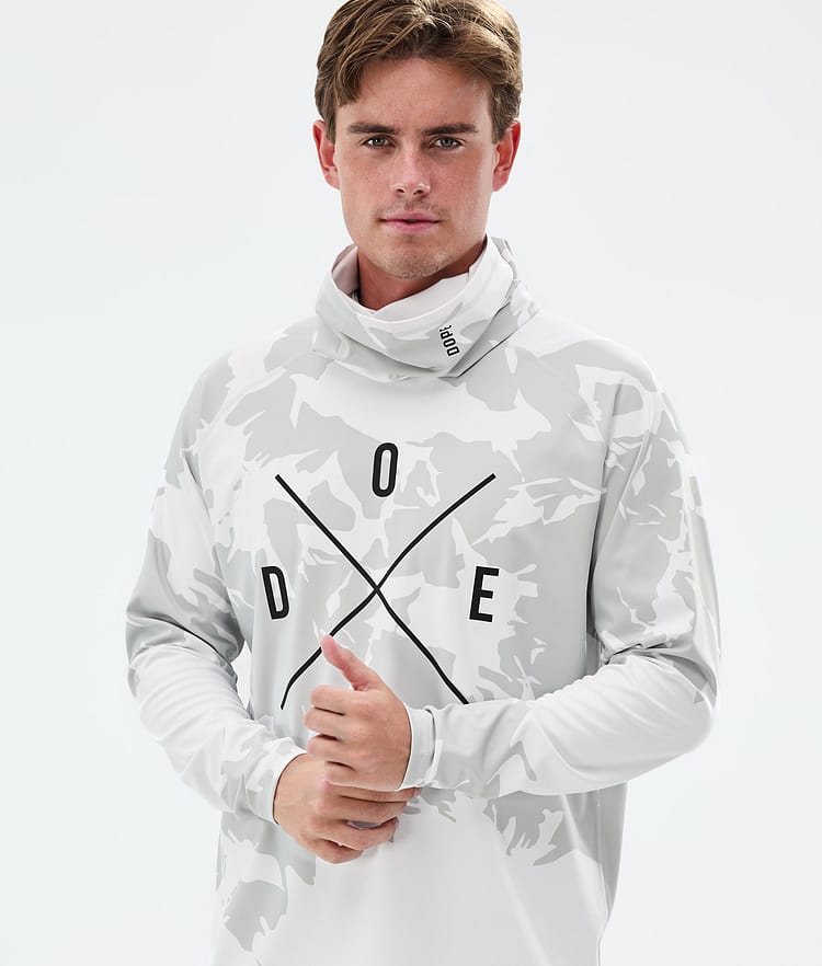 Dope Snuggle Tee-shirt thermique Homme 2X-Up Grey Camo, Image 2 sur 7