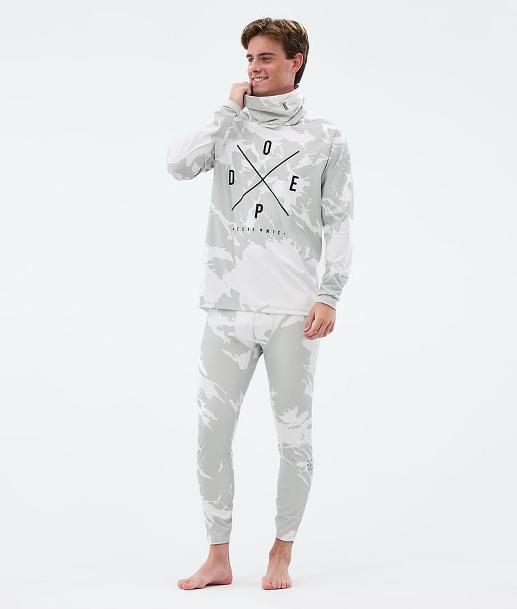 Dope Snuggle Tee-shirt thermique Homme 2X-Up Grey Camo, Image 3 sur 7
