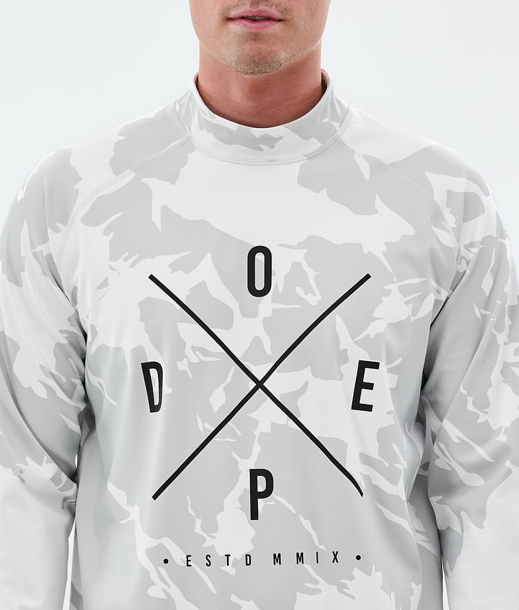 Dope Snuggle Tee-shirt thermique Homme 2X-Up Grey Camo, Image 6 sur 7