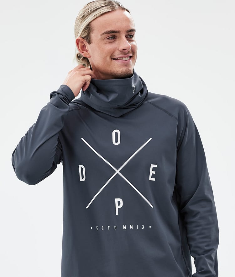 Dope Snuggle Tee-shirt thermique Homme 2X-Up Metal Blue, Image 2 sur 7