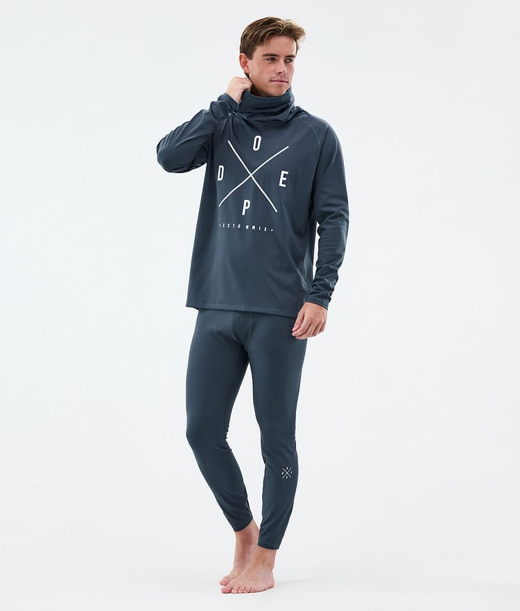 Dope Snuggle Tee-shirt thermique Homme 2X-Up Metal Blue, Image 3 sur 7