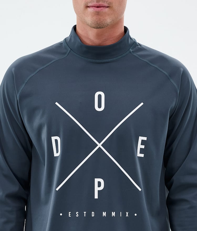 Dope Snuggle Tee-shirt thermique Homme 2X-Up Metal Blue, Image 6 sur 7