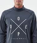 Dope Snuggle Tee-shirt thermique Homme 2X-Up Metal Blue, Image 6 sur 7
