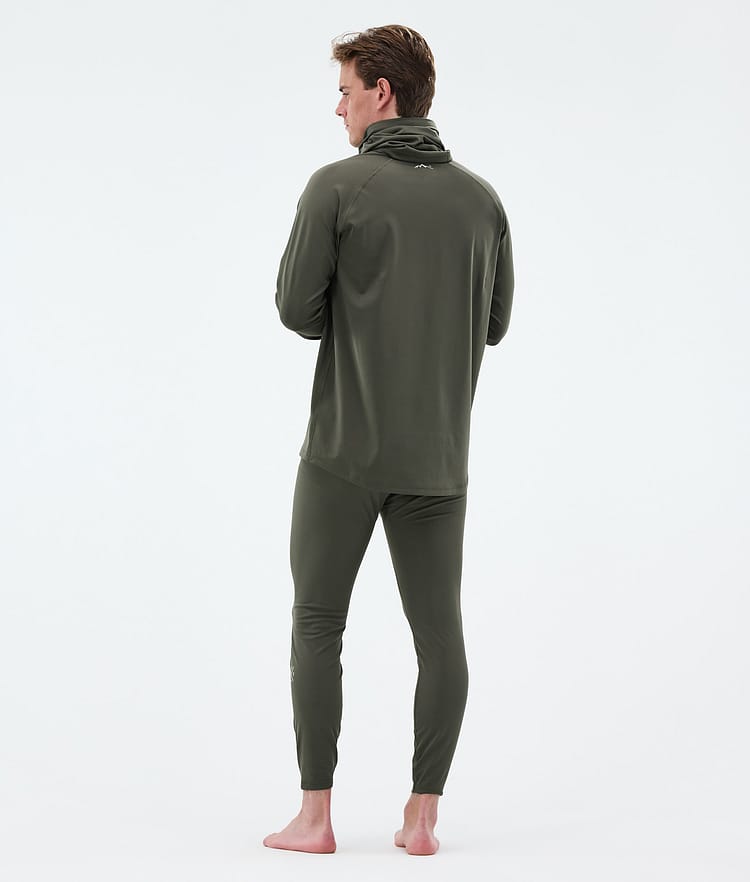 Dope Snuggle Tee-shirt thermique Homme 2X-Up Olive Green, Image 4 sur 7